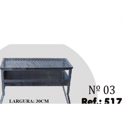Churrasqueira Chapa Pintada Riskgas''3''30X60X80 502