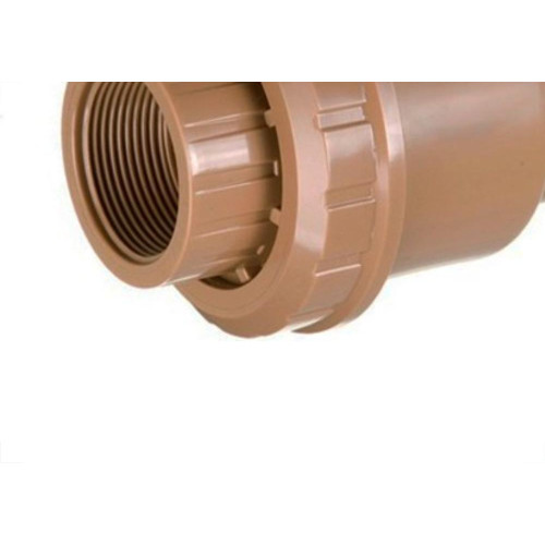 Valvula Retencao Pvc Tigre Marrom 25Mm 