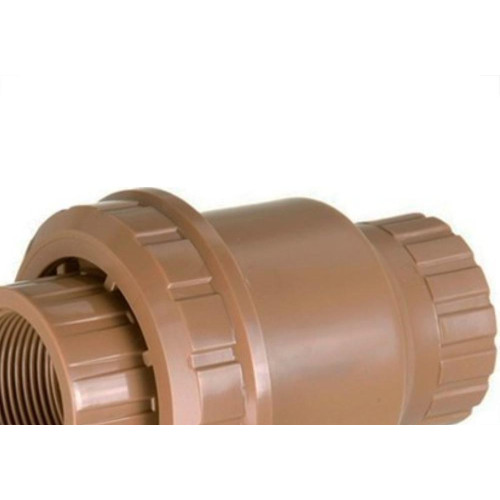 Valvula Retencao Pvc Tigre Marrom 25Mm 