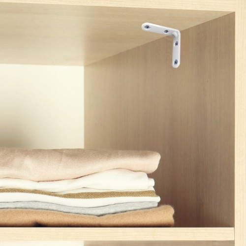 Cantoneira Moveis Zamar Branca 3'' 25 Pecas  Cantoneira Moveis Zamar Branca 3'' 25 Pecas