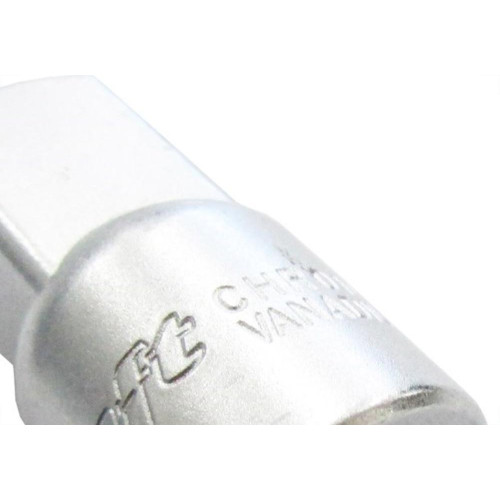 Adaptador Soquete Estriado Waft Cromo Vanadium 1/4 Femea X 3/8 Macho 6320