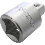 Adaptador Soquete Estriado Waft Cromo Vanadium 3/8 Femea X 1/4 Macho 6321