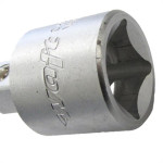 Adaptador Soquete Estriado Waft Cromo Vanadium 3/8 Femea X 1/4 Macho 6321