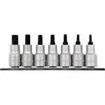 Chave Soquete Torx Waft Cromo Vanadium 1/2''Com 7Pecas 6345