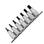 Chave Soquete Torx Waft Cromo Vanadium 1/2''Com 7Pecas 6345