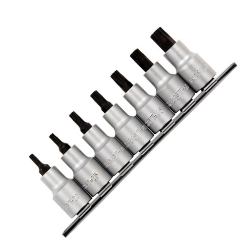 Chave Soquete Torx Waft Cromo Vanadium 1/2''Com 7Pecas 6345