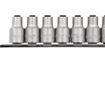 Chave Soquete Torx Waft Cromo Vanadium 1/2''Com 7Pecas 6345