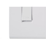 Conjunto Tramontina Liz 4X2 Branco Com Placa (1 Simples) 