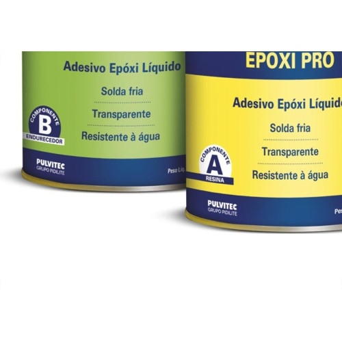 Adesivo Epoxi Polyfort 2H 1,8Kg Resina+Endurecedor Pulvitec Ea001