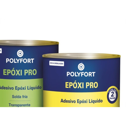 Adesivo Epoxi Polyfort 2H 1,8Kg Resina+Endurecedor Pulvitec Ea001