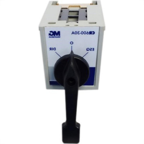 Chave Margirius Cr603 Reversora Alavanca 30A Preta Pa011801