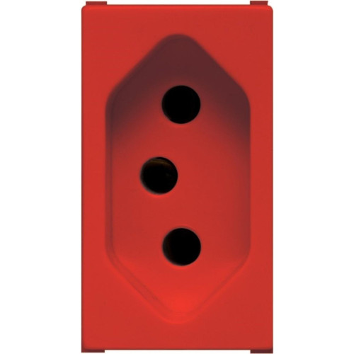 Kit C/5 - Modulo Soprano Ilus (Tomada 20A Vermelho) 5Ub99008