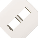 Kit C/4 - Placa Soprano Ilus 4X4 (2 Modulos Horizontal) 5...