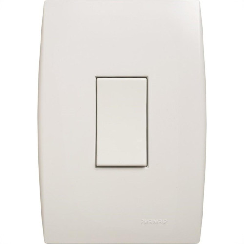 Kit C/3 - Conjunto Soprano Ilus 4X2 Branco Com Placa(1Sim...