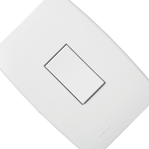 Conjunto Soprano Ilus 4X2 Branco Com Placa(1Paralelo Vertical) 5Ta99043