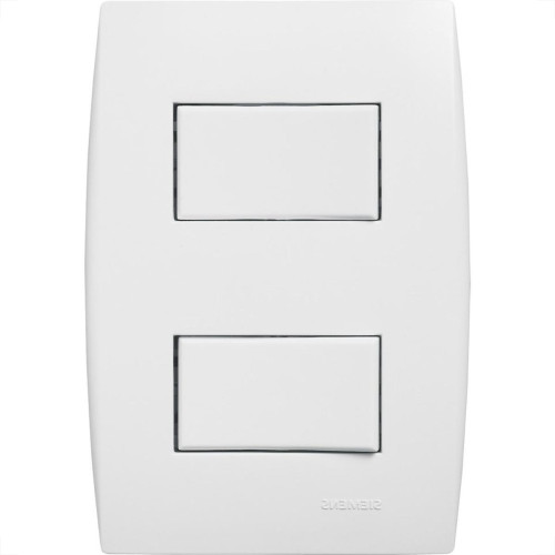 Conjunto Soprano Ilus 4X2 Branco Com Placa(2Simples Distanciado) 5Ta99047