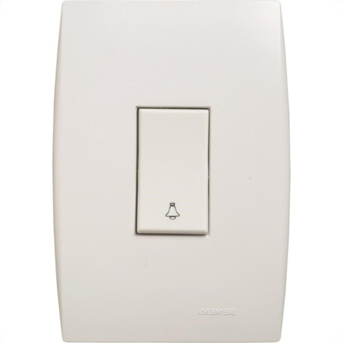 Conjunto Soprano Ilus 4X2 Branco Com Placa(1Campainha) 5Td99040