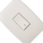 Conjunto Soprano Ilus 4X2 Branco Com Placa(1Campainha) 5Td99040