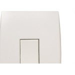 Conjunto Soprano Ilus 4X2 Branco Com Placa(1Campainha) 5Td99040