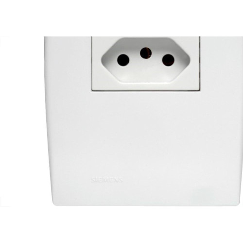 Conjunto Soprano Ilus 4X2 Branco Com Placa(1Tomada 20A) 5Ub99050