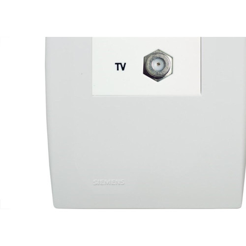 Conjunto Soprano Ilus 4X2 Branco Com Placa(1Tomada Coaxial) 5Tg99062