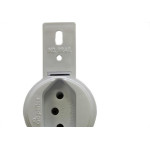 Conjunto Para Condulete Perlex Tomada 2 Polos +Terra 10A Redondo Branco 5511Br