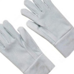 Luva Raspa Fena Punho 07Cm Com Reforco 326461 - Kit C/10 