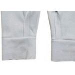 Luva Raspa Fena Punho 07Cm Com Reforco 326461 - Kit C/10 