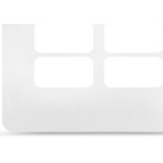 Placa Pial Zeffia 4X4 (3+3 Distanciada) 680177