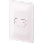 Conjunto Pial Zeffia 4X2 Branco Com Placa(1Bipolar) 680118