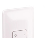 Conjunto Pial Zeffia 4X2 Branco Com Placa(1Bipolar) 680118
