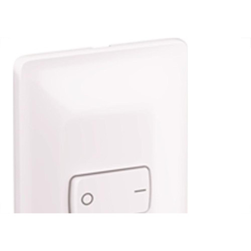 Conjunto Pial Zeffia 4X2 Branco Com Placa(1Bipolar) 680118