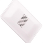 Conjunto Pial Zeffia 4X2 Branco Com Placa(Cigarra 127) 680132