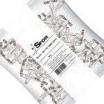 Bucha Fixacao Sforplast Tie 08 Abracatudo 50 Pecas 123