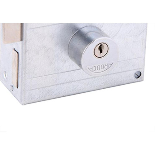Fechadura Arouca 7072 Portao Ferro Zincado 7072Zfz