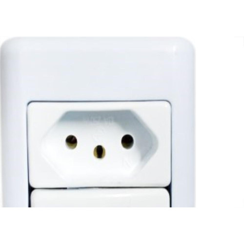Sistema Perlex Branca (1 Paralelo+Tomada 10A) 3081P/11Br