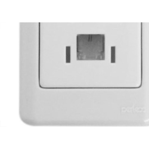 Sistema Perlex Branca (Tomada Fone+Modulo) 3063Br