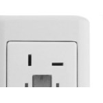 Sistema Perlex Branca (Tomada Fone+Modulo) 3063Br