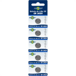 Pilha Brasfort Bateria 03V Cr2025 Com 1 Peca 7441 - Kit C/5 