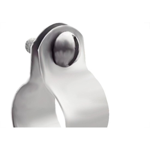 Abracadeira Tipo ''D'' Inox Com Parafuso  1/2'' 10 Pecas A1411