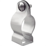 Abracadeira Tipo ''D'' Inox Com Parafuso  3'' 10 Pecas A0018