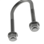 Abracadeira Tipo U Vergalhao Perfilaco  10X3/8 10 Pecas A4120