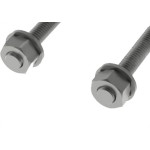 Abracadeira Tipo U Vergalhao Perfilaco  10X3/8 10 Pecas A4120