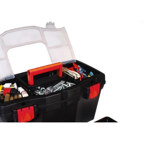 Caixa Ferramenta Utility Box 19,5''Com Organizador Cf43-01