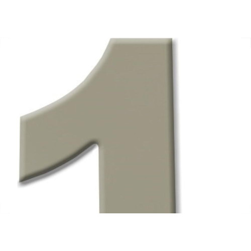 Numero Aluminio Espelhado 1 15Cm 15