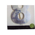 Numero Aluminio Espelhado 8 15Cm 22