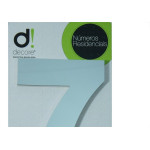Numero Aluminio Espelhado 7 20Cm 31