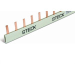 Barramento Steck Monofasico 12 Disjuntores Din 80A S1F210B