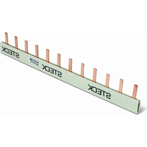 Barramento Steck Monofasico 57 Disjuntores Din 80A S1F1000B