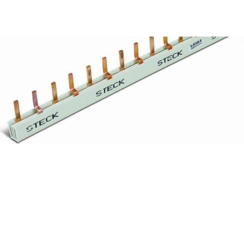 Barramento Steck Bifasico 2X 8 Disjuntores Din 80A S2F285B